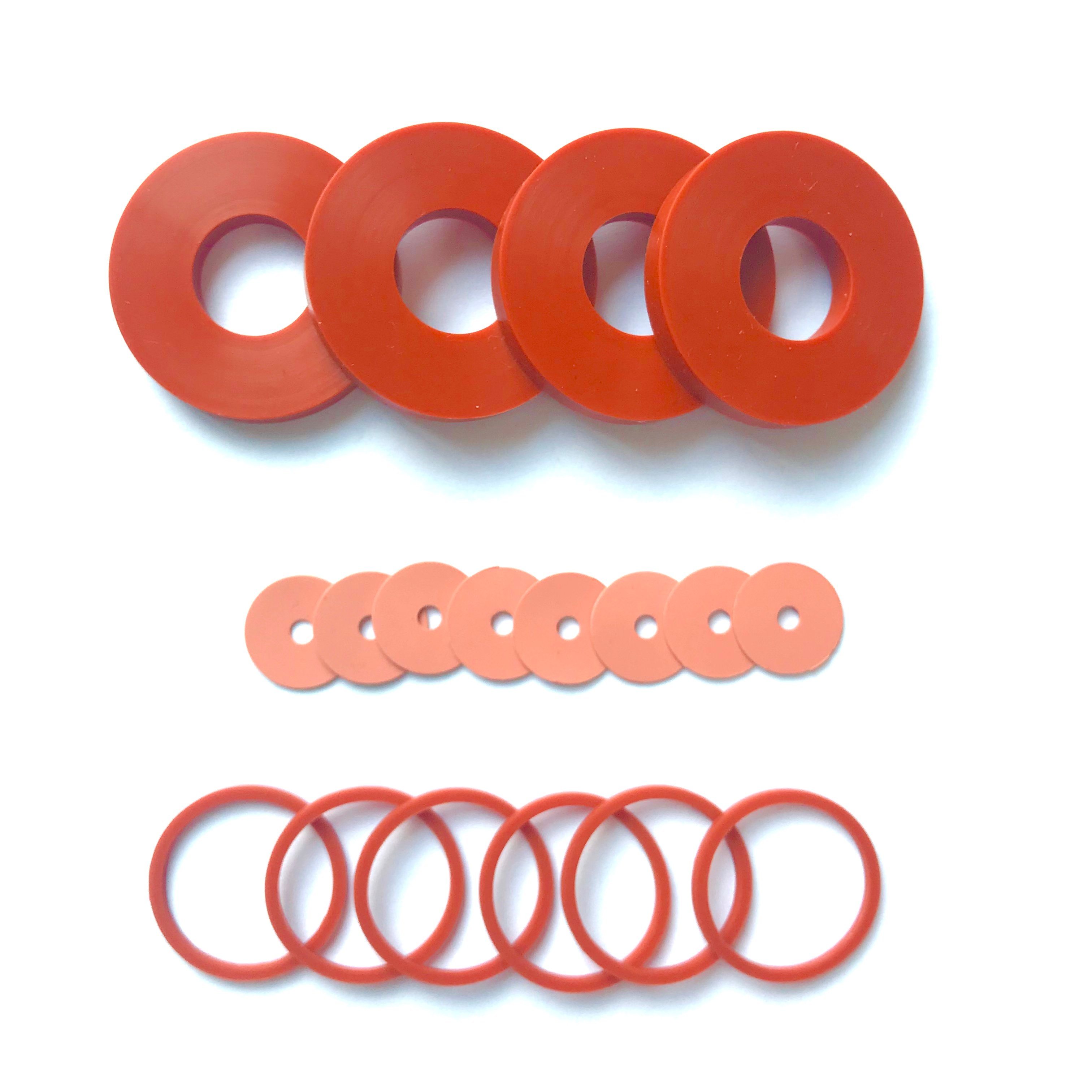 Customized OEM/ODM Industry Bonded Acm/Cr/EPDM/FDA Silicone Rubber Spiral Wound Sheet Sealing Gasket