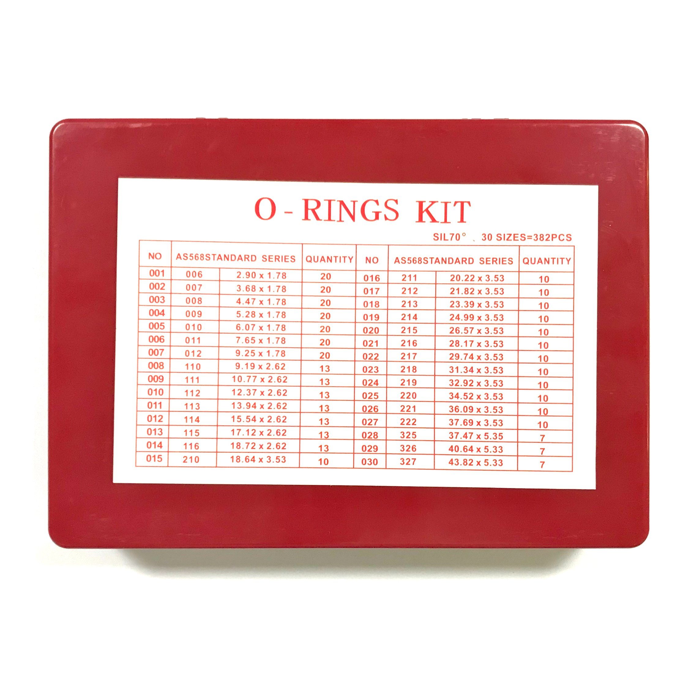 Excavator NBR Rubber O-Ring Repair Kit